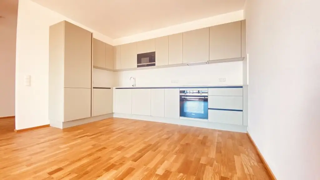 Neubau Erstbezug Drei Zimmer Terrassenwohnung mit Fernblick