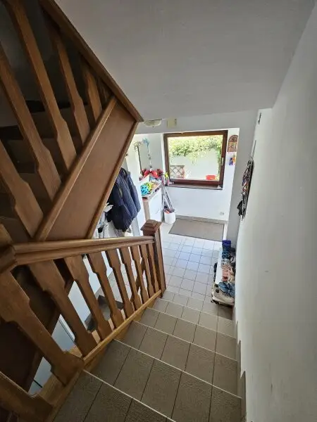 Einfamilienhaus mit Sauna uvm. auf Pachtgrundstück (verlängerbar) in Steinbrunn mit Zugang zum Badeteich!