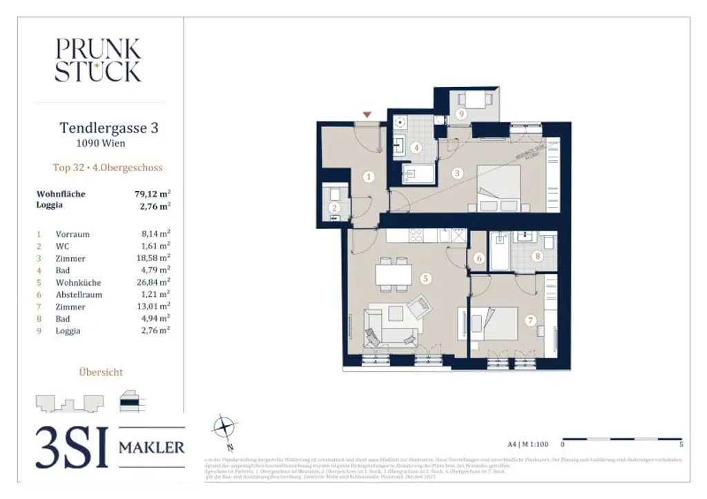 PRUNKSTÜCK: Exklusives Wohnambiente - stilvoll generalsaniert