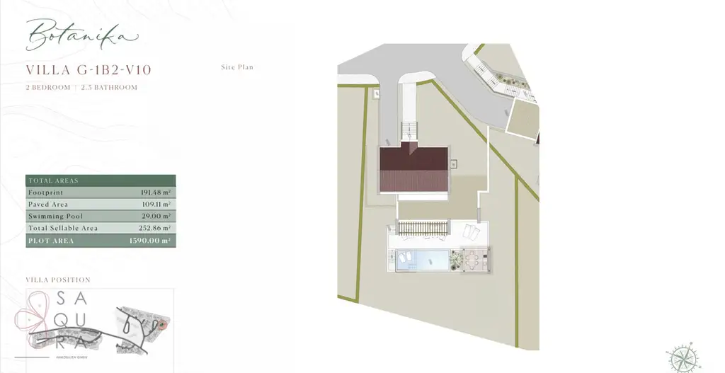 Stunning Villa  - •THE PEAKS - GOLF RESIDENCES - BOTANIKA 
Unit No. G-1B2-V10