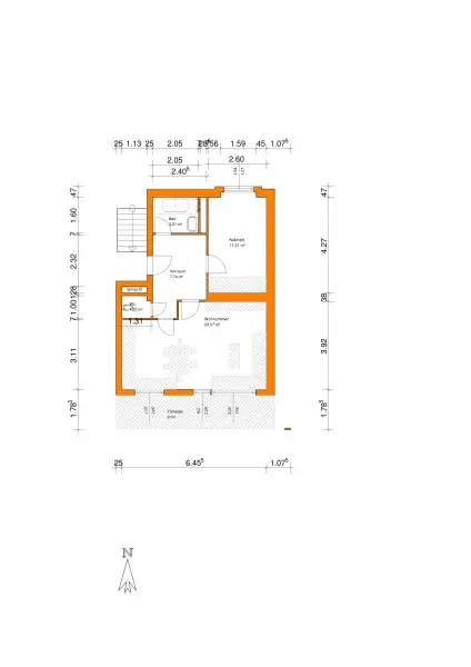 Helle, ruhige 2-Zimmer-Wohnung mit Terrasse in 1160 Wien!