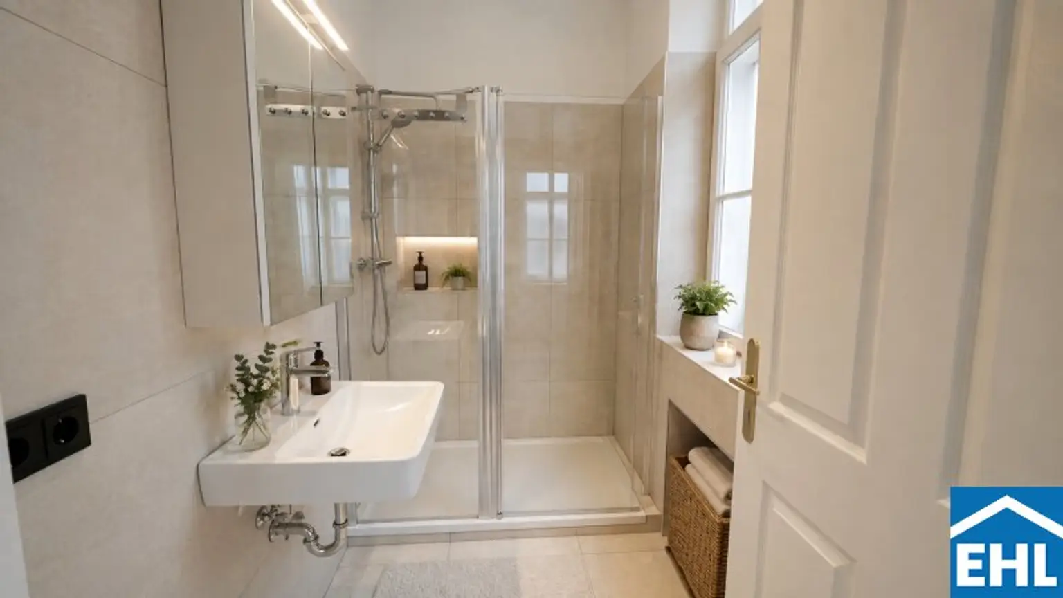 Badezimmer gestaged