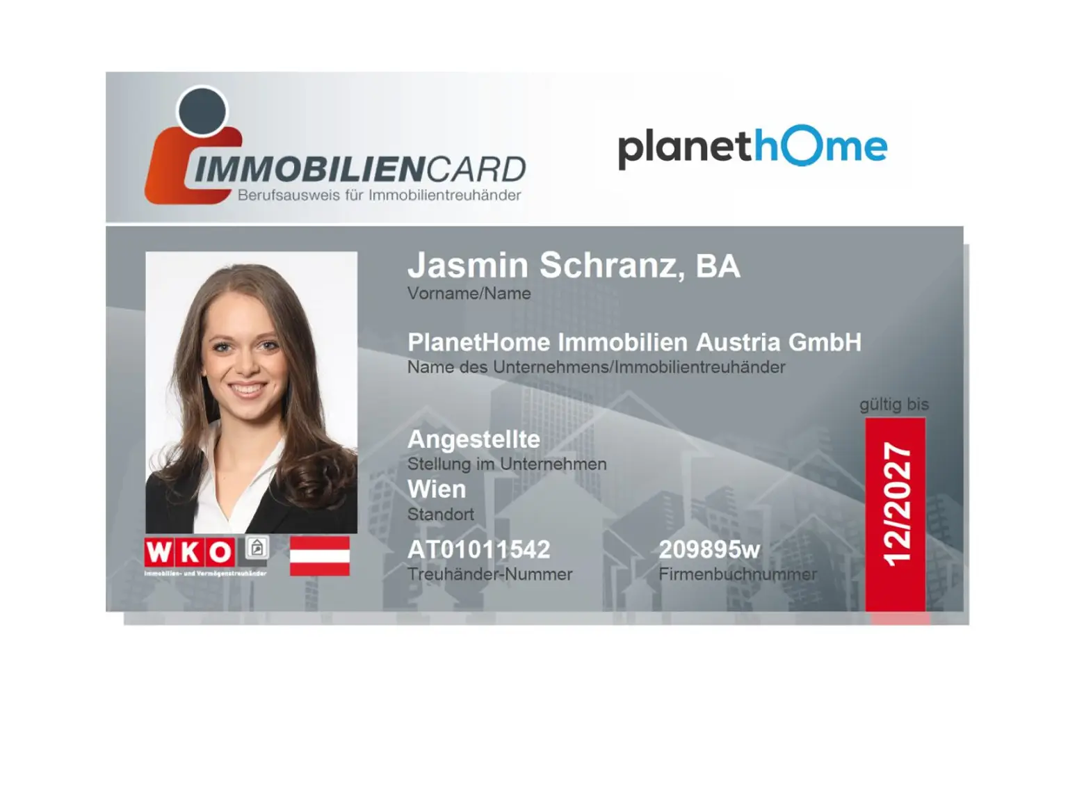 Immobiliencard