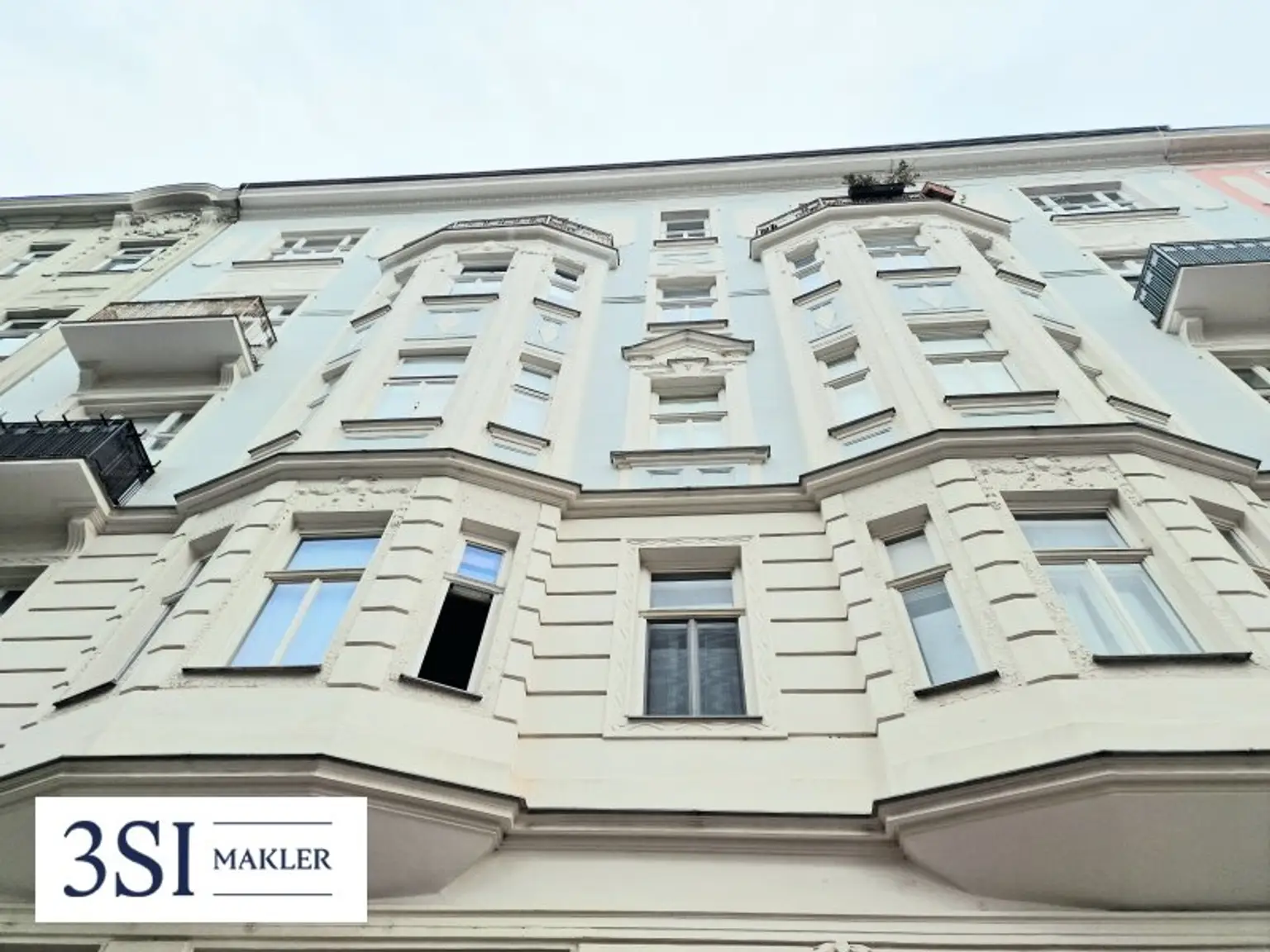 Elegante 3-Zimmer-Wohnung mit sonniger Loggia in grüner Lage im Herzen Wiens