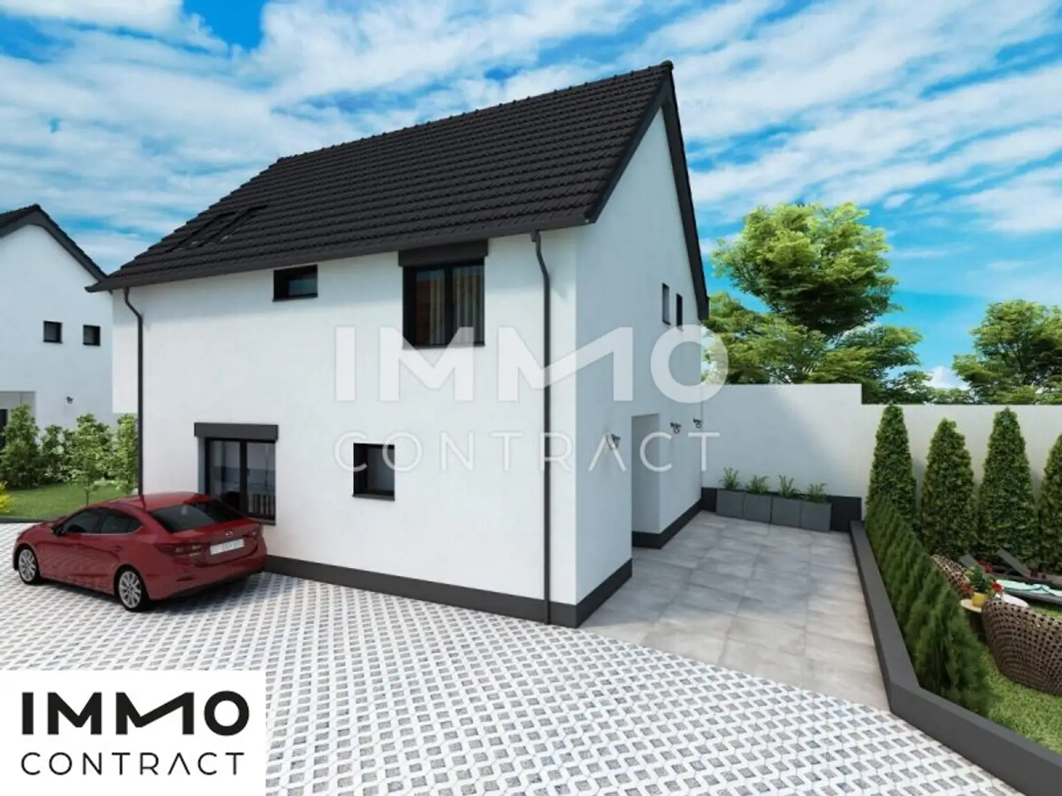 Haus 2 Ansicht Einfahrt