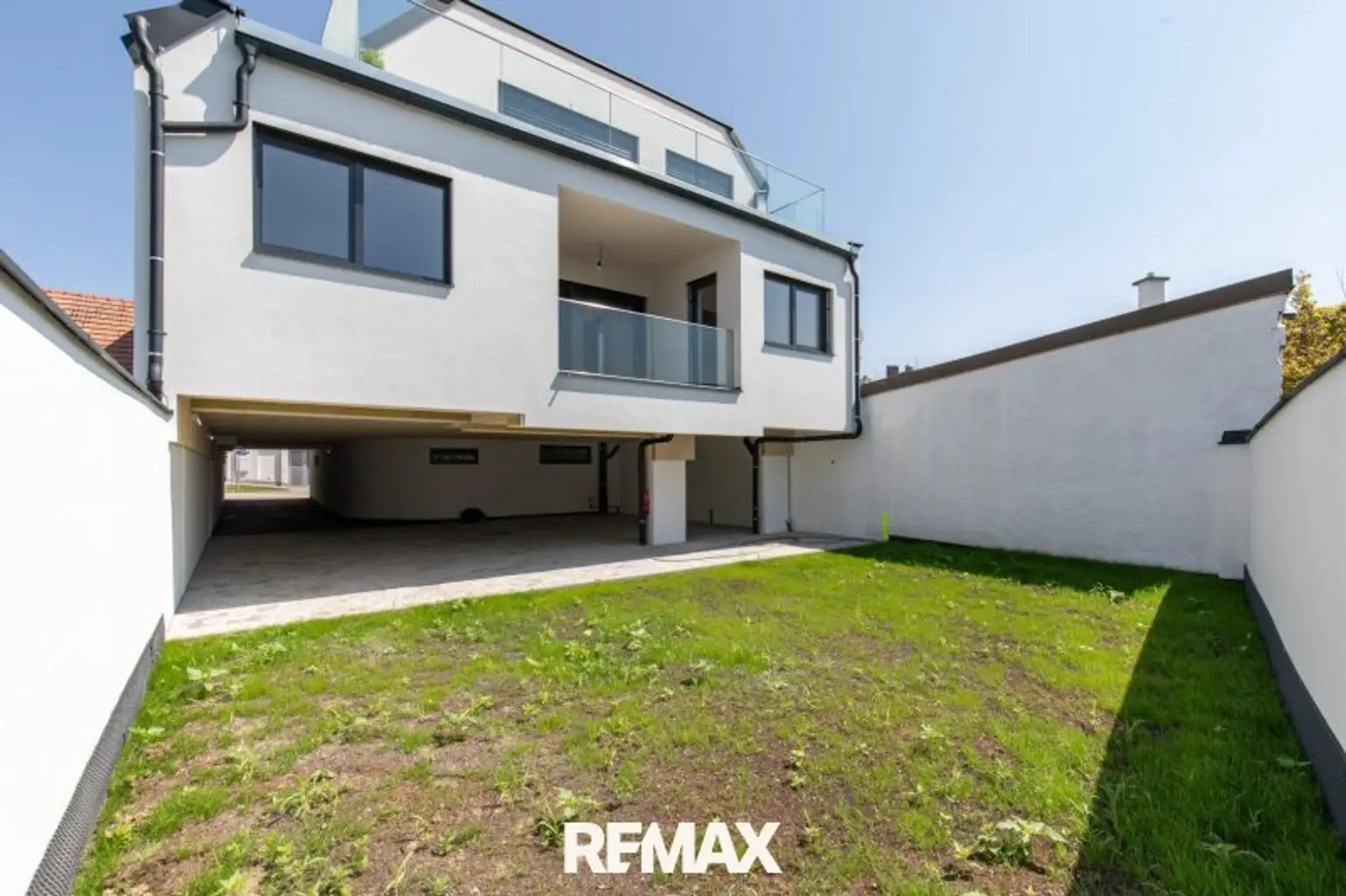 Apartment Neusiedl/See, Gartenansicht