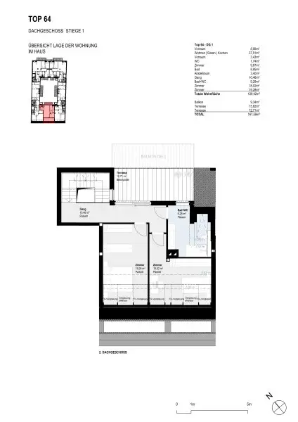 Traumhafter DG-Ausbau | Exklusives Wohnen in zentrale Ruhelage