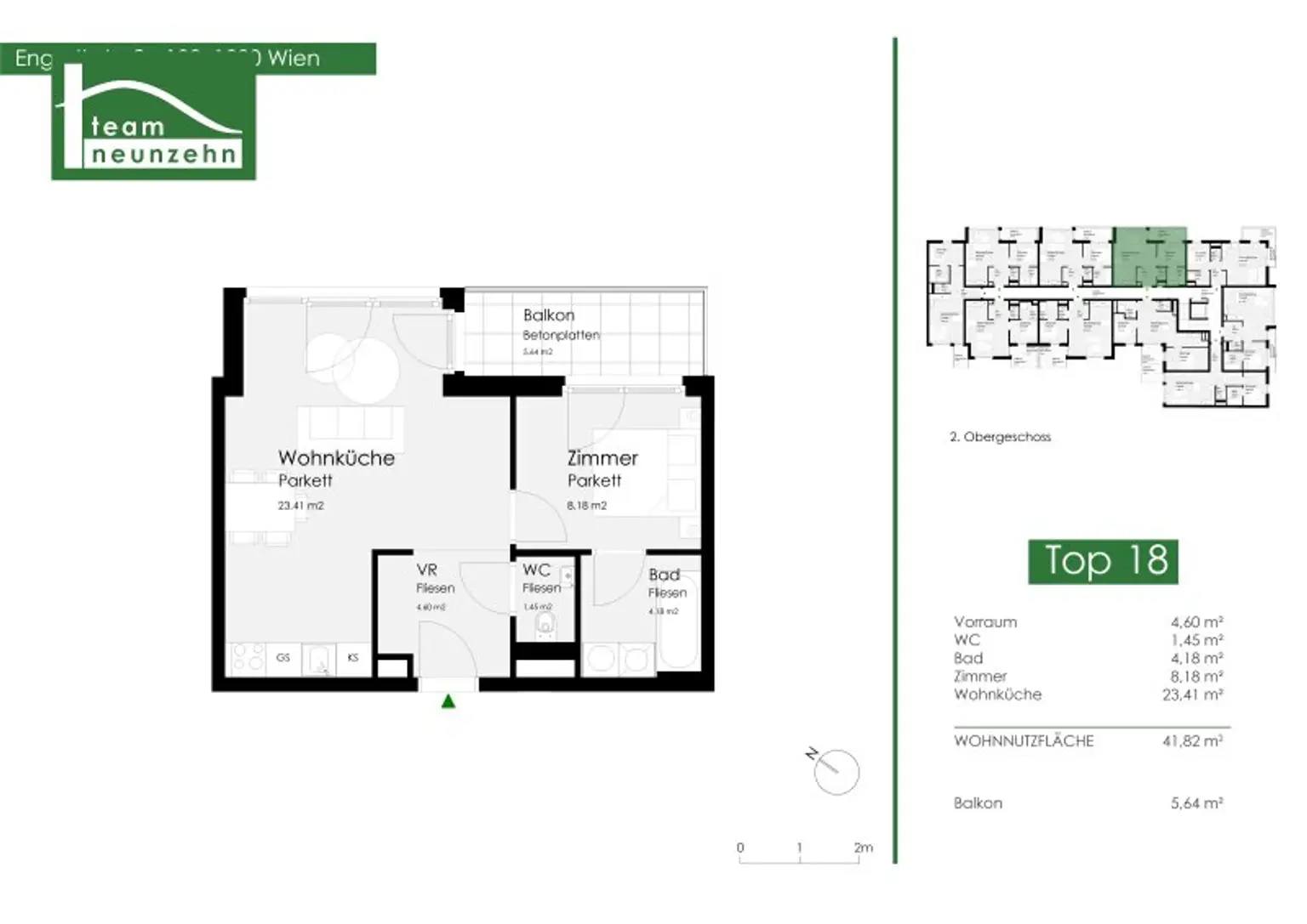 Hell und modern! Top 2-Zimmer Wohnung nahe U6, Millennium City und Donau! Ab 01.01.2026