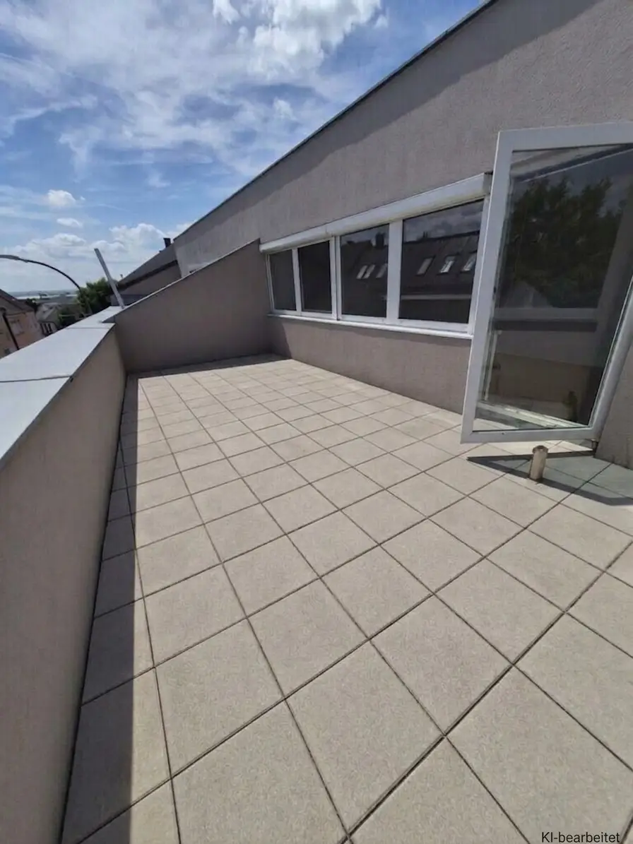 Ca. 68,40 m² Terrassenwohnung mit 24,70 m² südostseitiger Terrasse