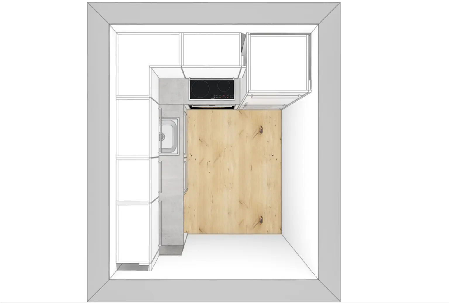 2 Zimmer Wohnung zur Miete