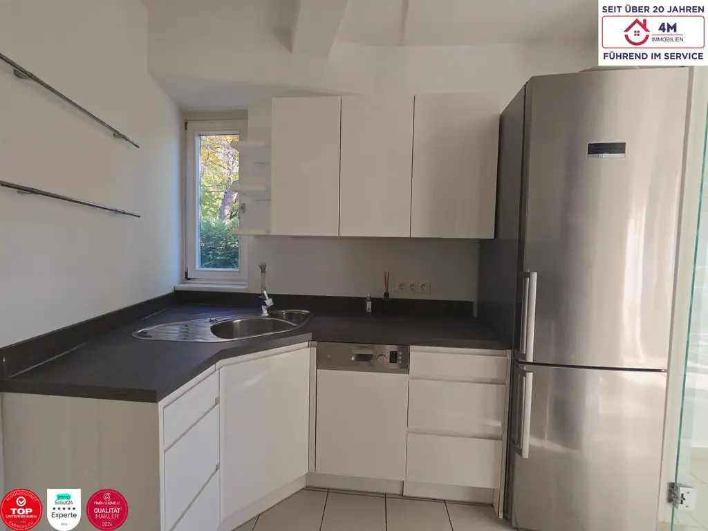 Exklusive Garten-Maisonettewohnung mit  2 Terrassen  und Garage am Küniglberg 🏡