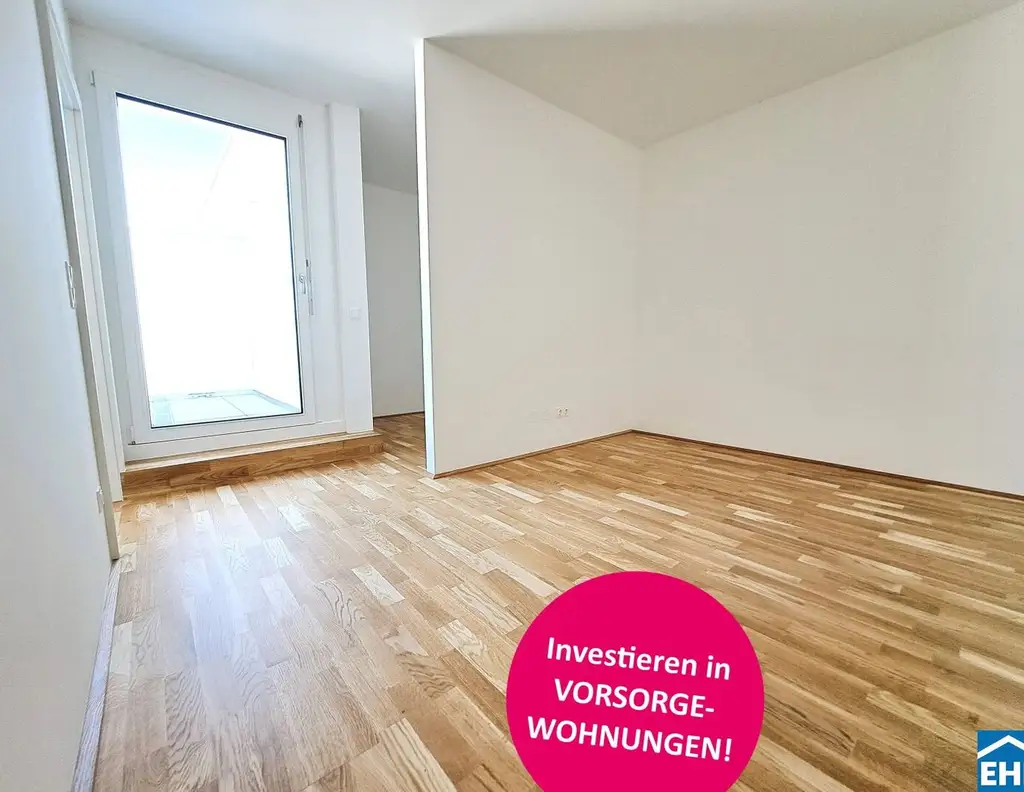 "Flori Flats": Idyllische Anlegerwohnungen in Heurigengegend