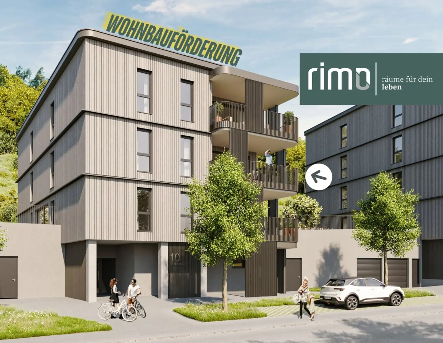 3-Zimmer-Terrassenwohnung in Götzis - Top A6