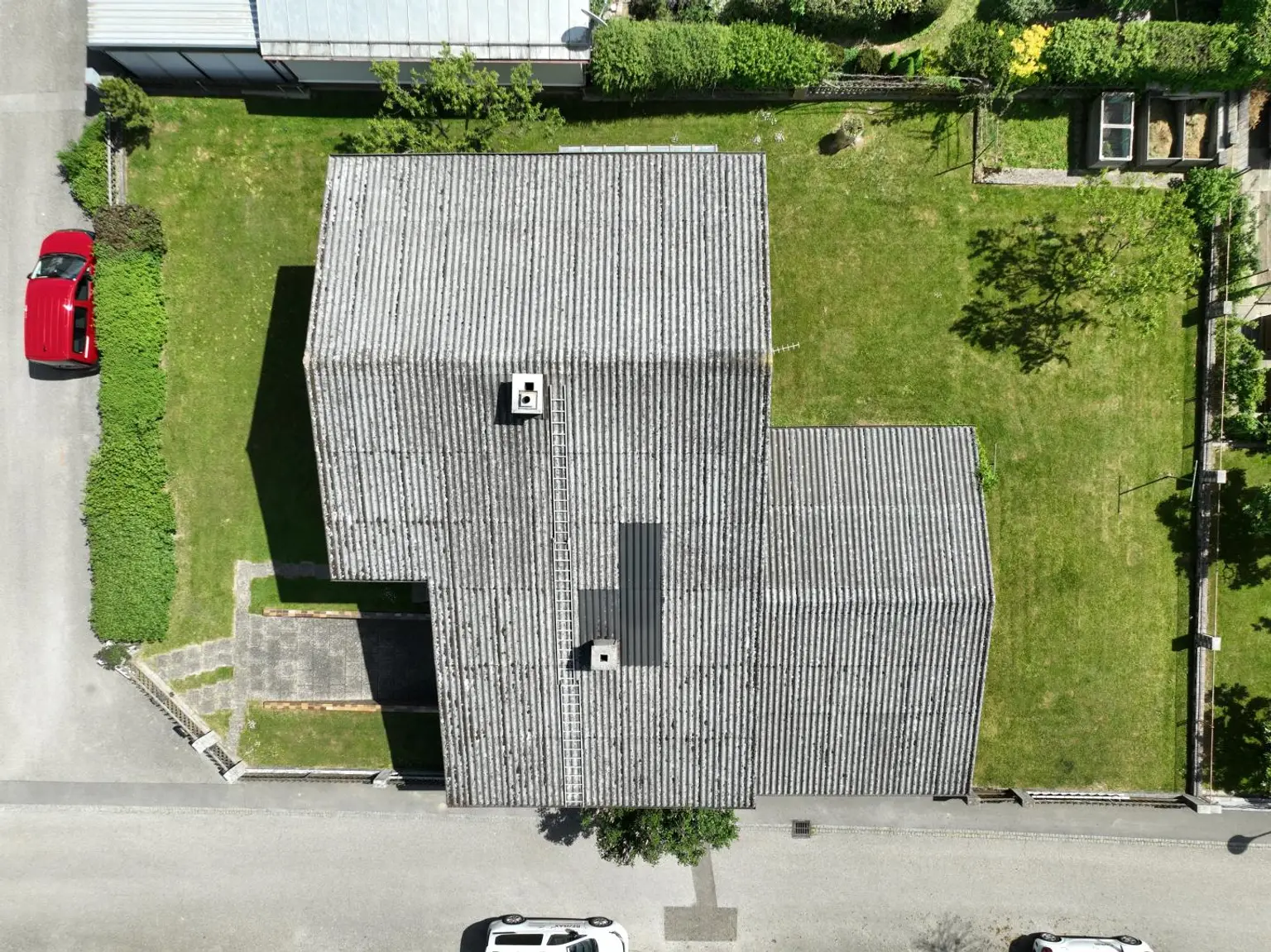 Ansicht von oben