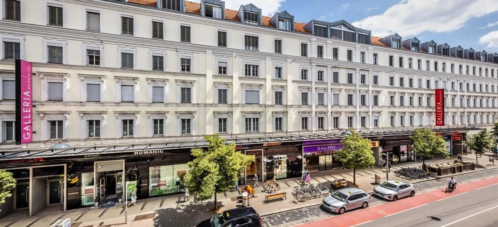1030 Wien, Landstraßer Hauptstraße Galleria Aussenansicht quer