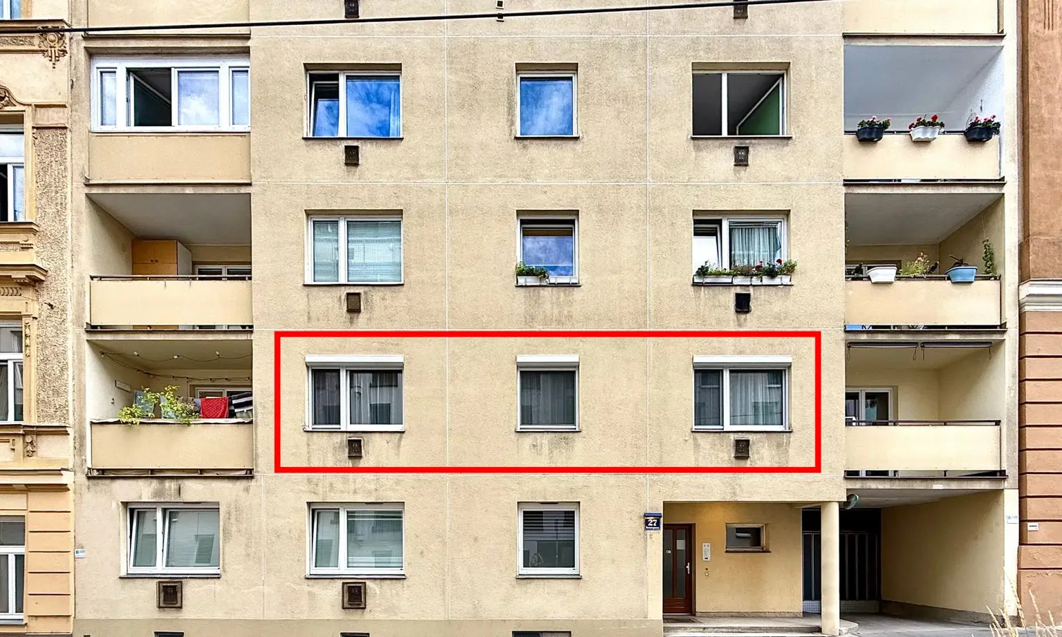 Nähe Mariahilferstraße / Sofort einziehen / 2 Zimmerwohnung