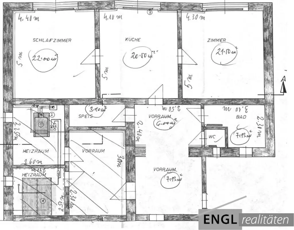 Plan Wohnhaus