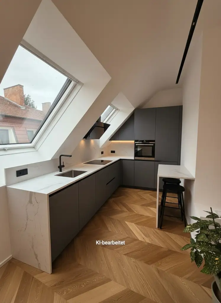 Exklusives Dachgeschoss mit großer Terrasse nahe Schönbrunn – Erstbezug mit hochwertiger Ausstattung