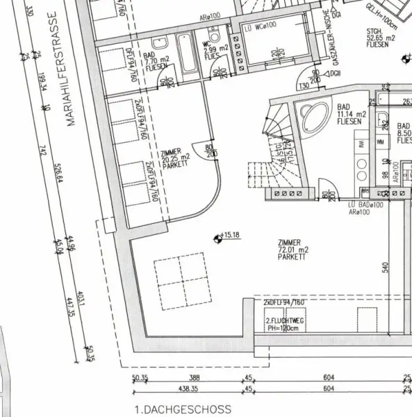 Licht Luft Luxus - Exklusive Dachgeschoss-Maisonette mit Terrassen & 360° Panoramablick