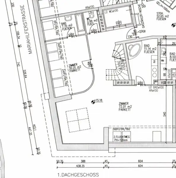 Licht Luft Luxus - Exklusive Dachgeschoss-Maisonette mit Terrassen & 360° Panoramablick