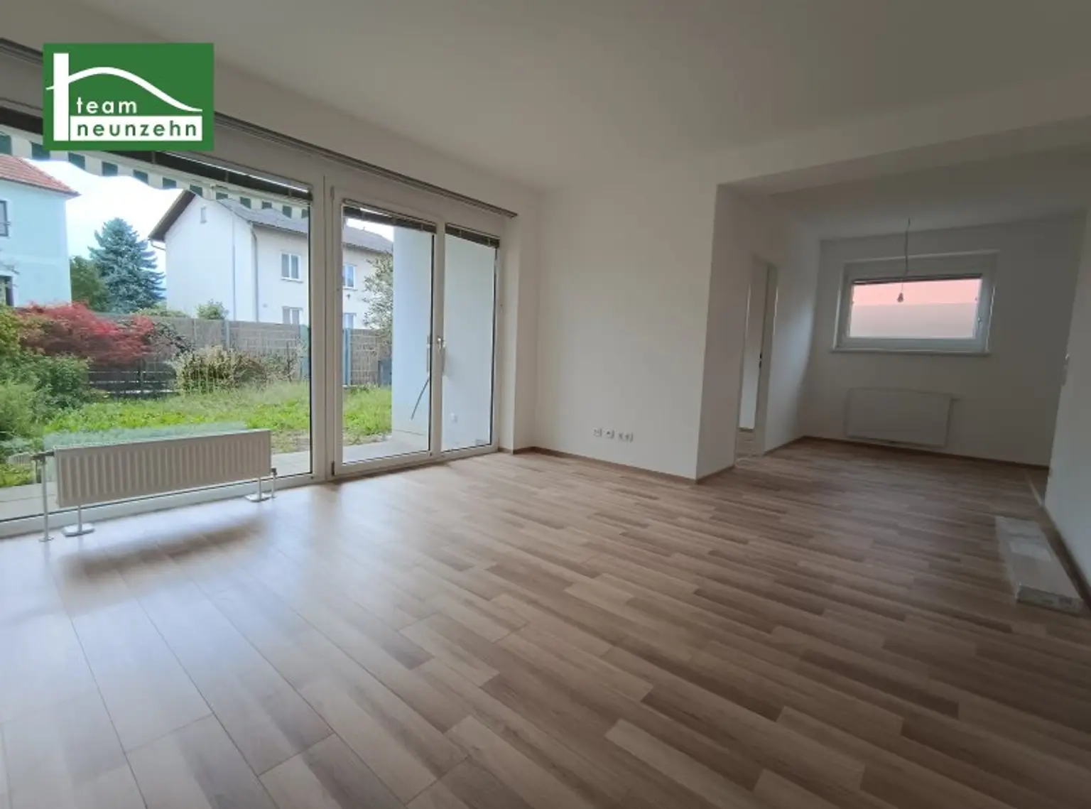 Unbefristete 2-Zimmer-Wohnung mit Eigengarten!