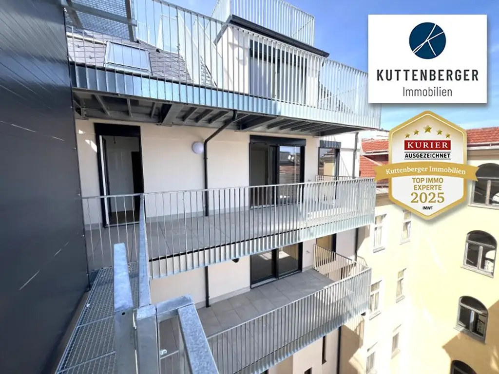 *Superprojekt: ''Über den Baumwipfeln" TOP 50 MIT ÜBERDACHTEM BALKON (17,5 m²)