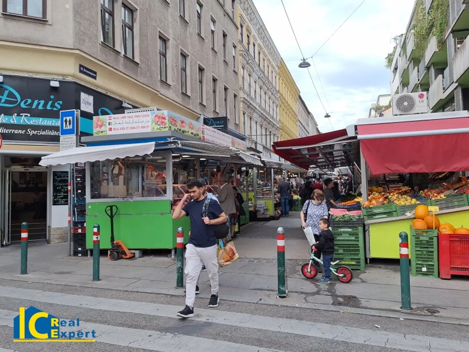 Der Brunnenmarkt bietet Vielfalt