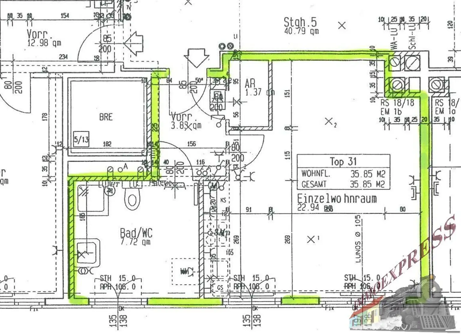 Charmante 1-Zimmer-Eigentumswohnung mit perfektem Schnitt in Wien-Brigittenau