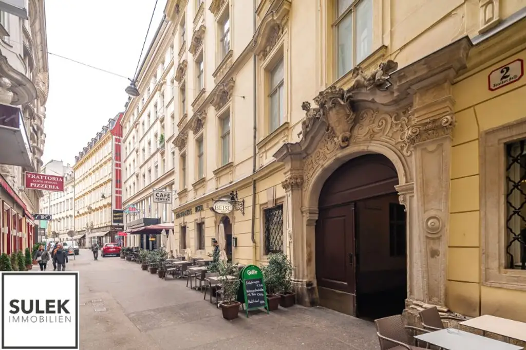 VIDEO-TOUR: traumhafte 3 Zimmer DG-Wohnung mit großem Wohnsalon in Bestlage * mit Blick zum Stephansdom *