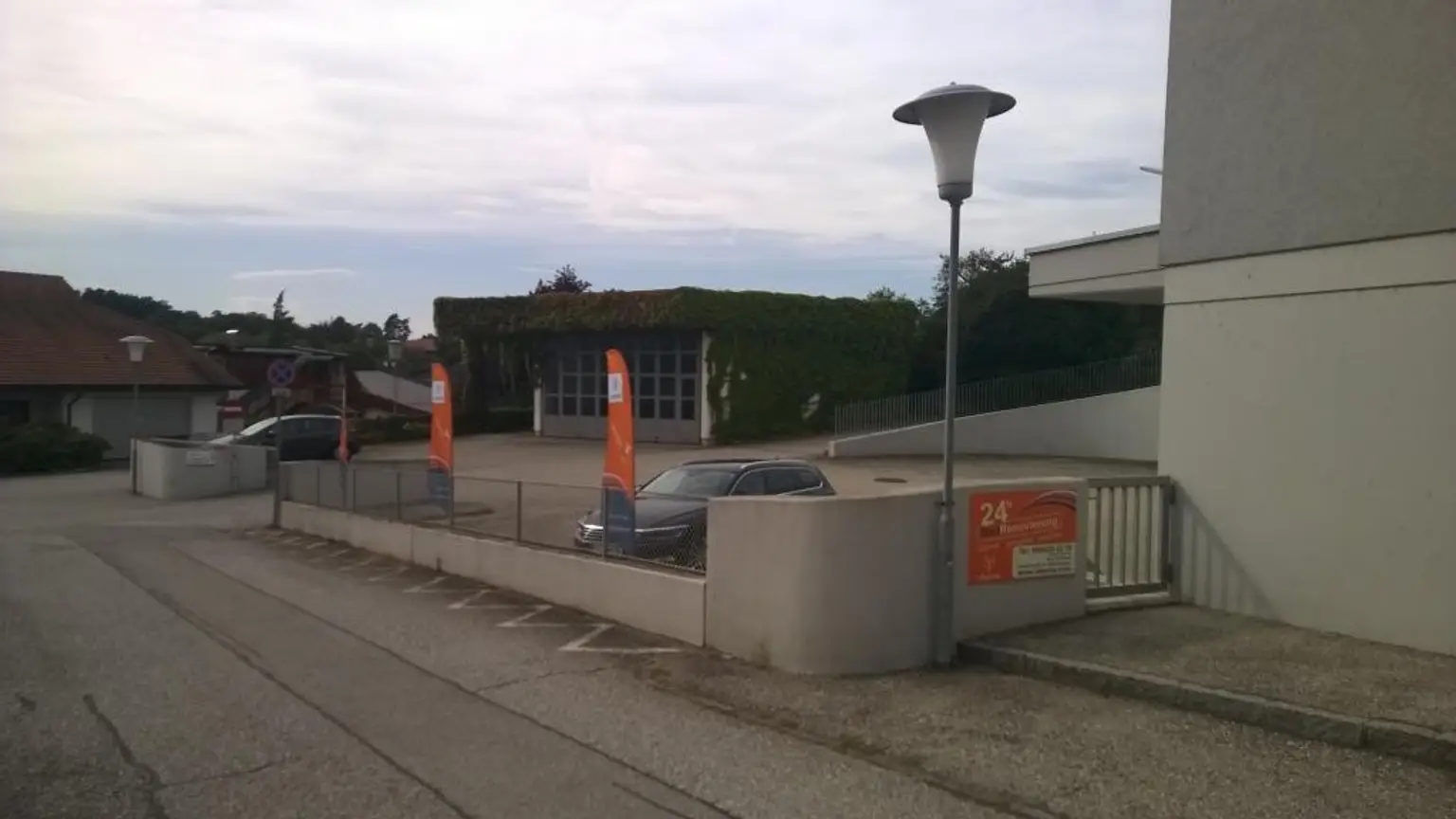 Innenhof/Parkflächen