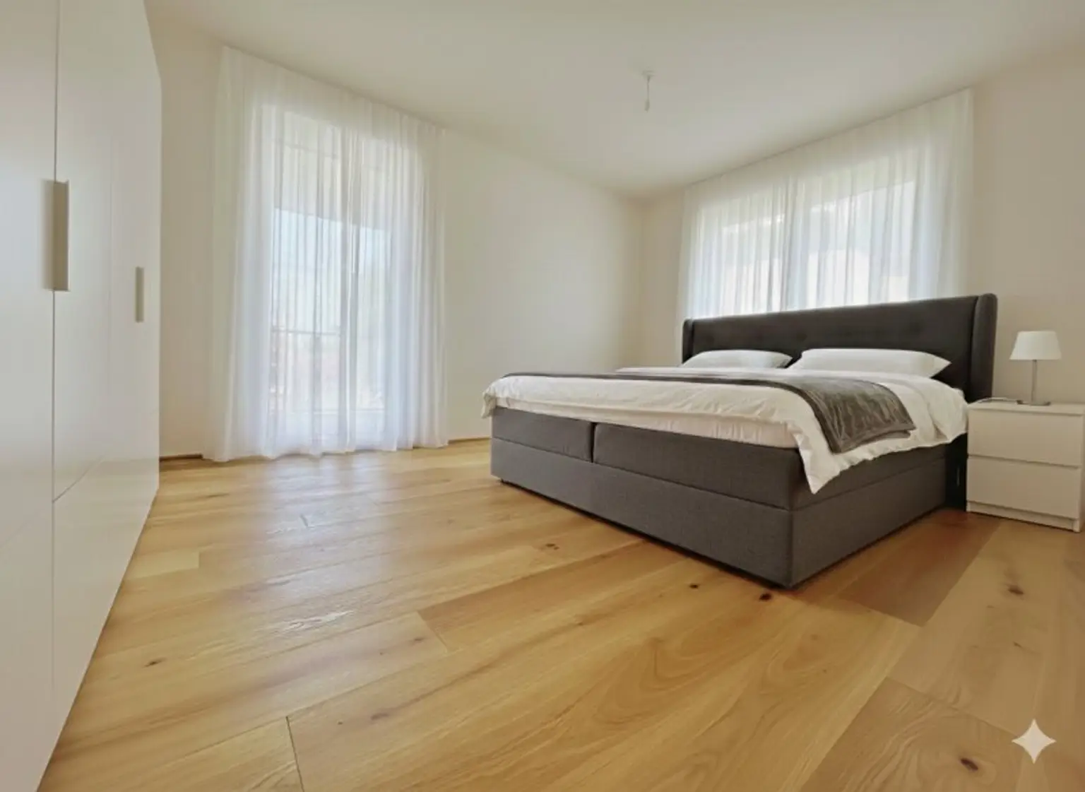 Schlafzimmer bearbeitet mit Gemini