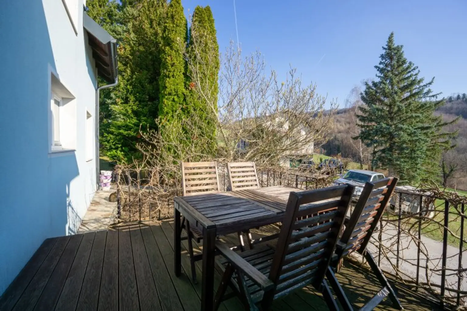 Frühstücksterrasse