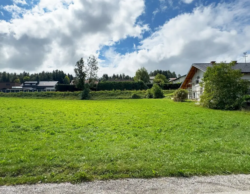 Sonniges Baugrundstück in bekannter Feriengemeinde St. Kanzian am Klopeiner See