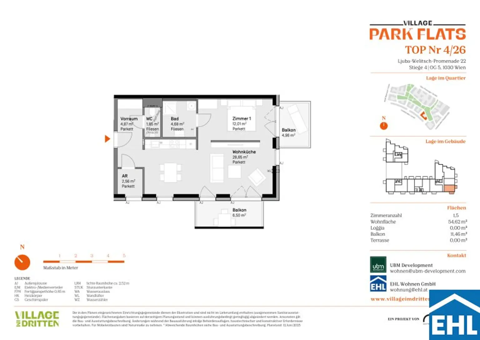 Parknähe und Urbanität vereint: Die PARK FLATS