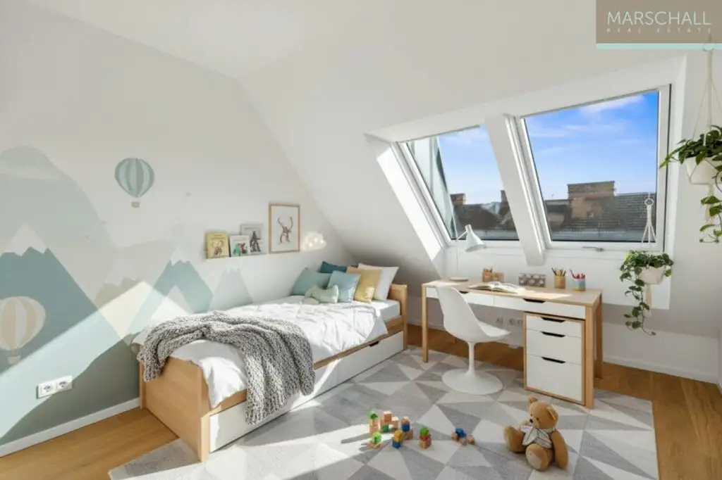 Exklusive 5-Zimmer-Dachgeschoßwohnung mit Liftzugang und Dachterrasse