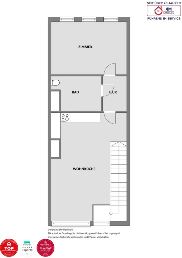 Moderne Maisonette mit 3 Zimmern, optionalen Garagenplatz & französischen Balkon in 1090 Wien (AKH) -hell, zentral und ruhig*