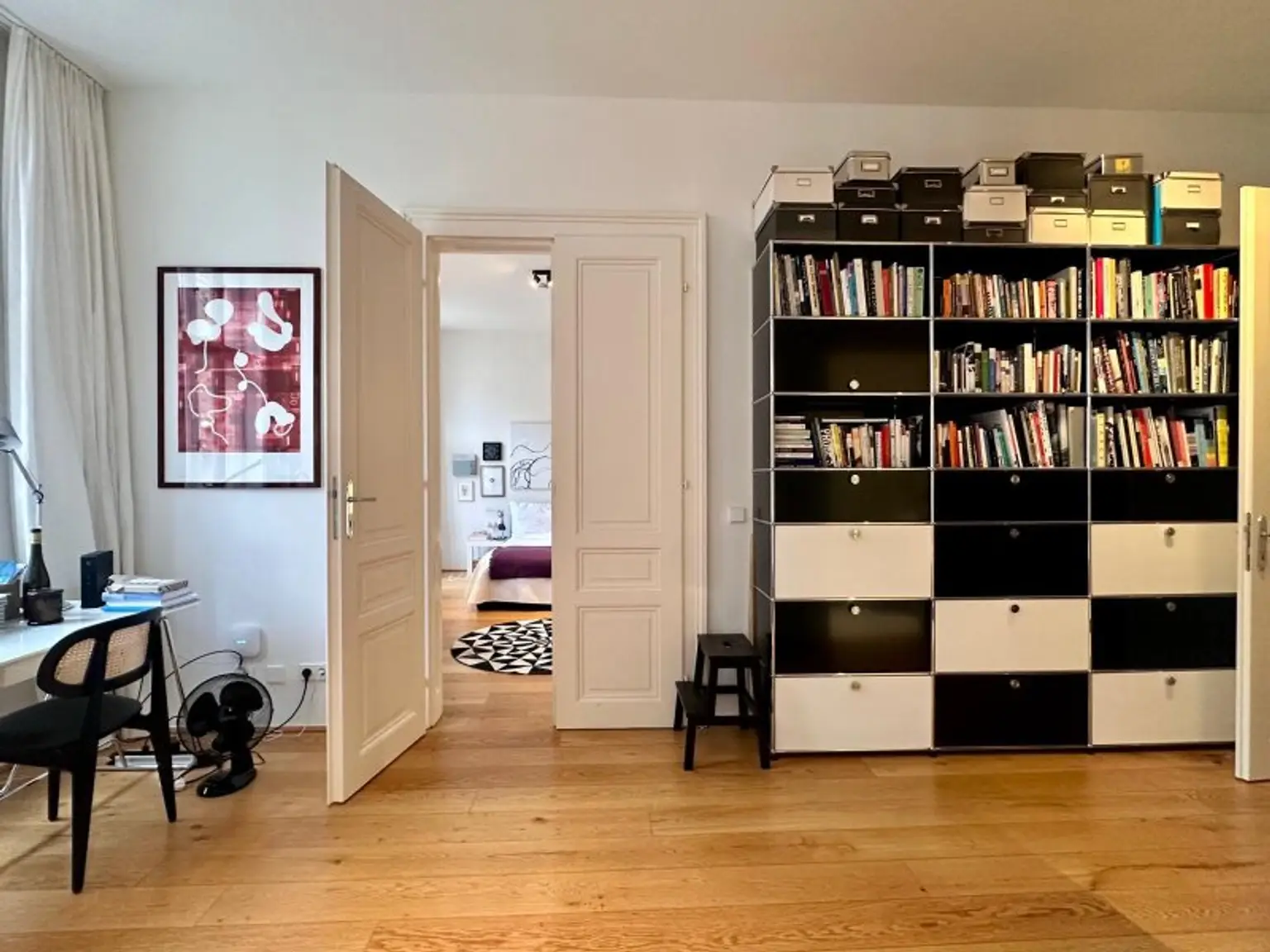 Modern revitalisiertes Altbaujuwel mit Balkon und Grünblick