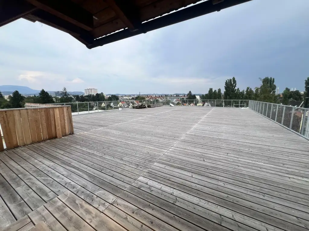 Penthouse-Wohnung + 270m2 Dachterrasse zur Miete als Wohnung oder Büro
