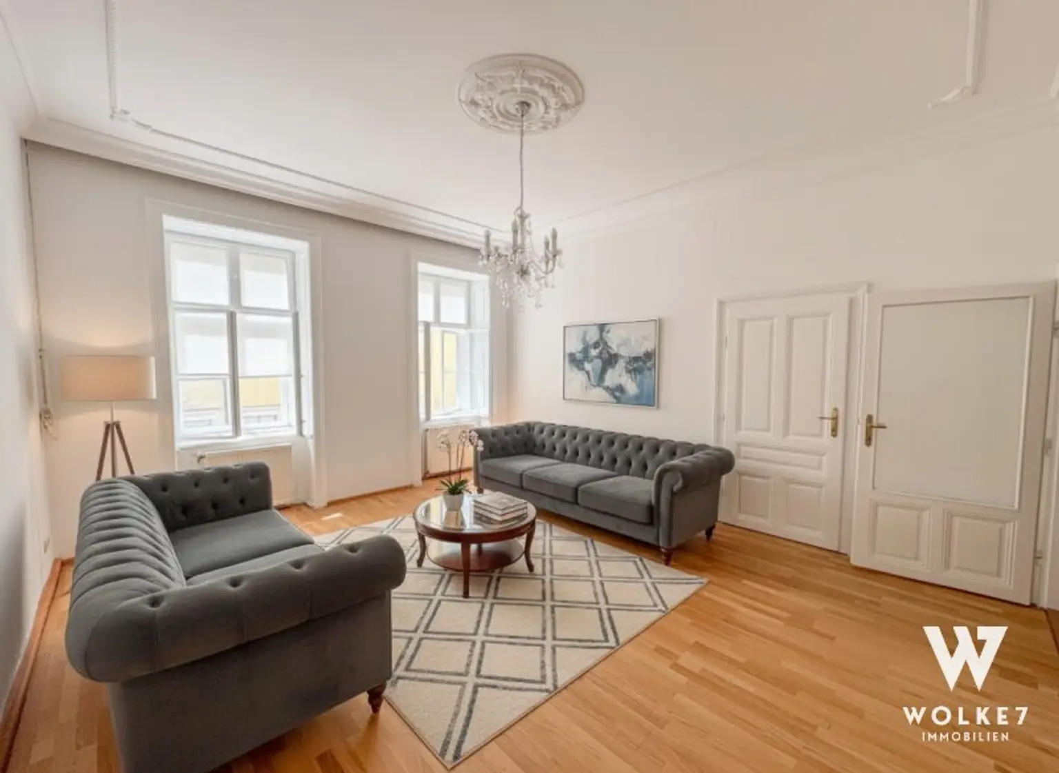 Altbaujuwel in absoluter Hofruhelage – 2 Zimmer, ca. 61 m², mit Lift – 1070 Wien | U6 Thaliastraße
