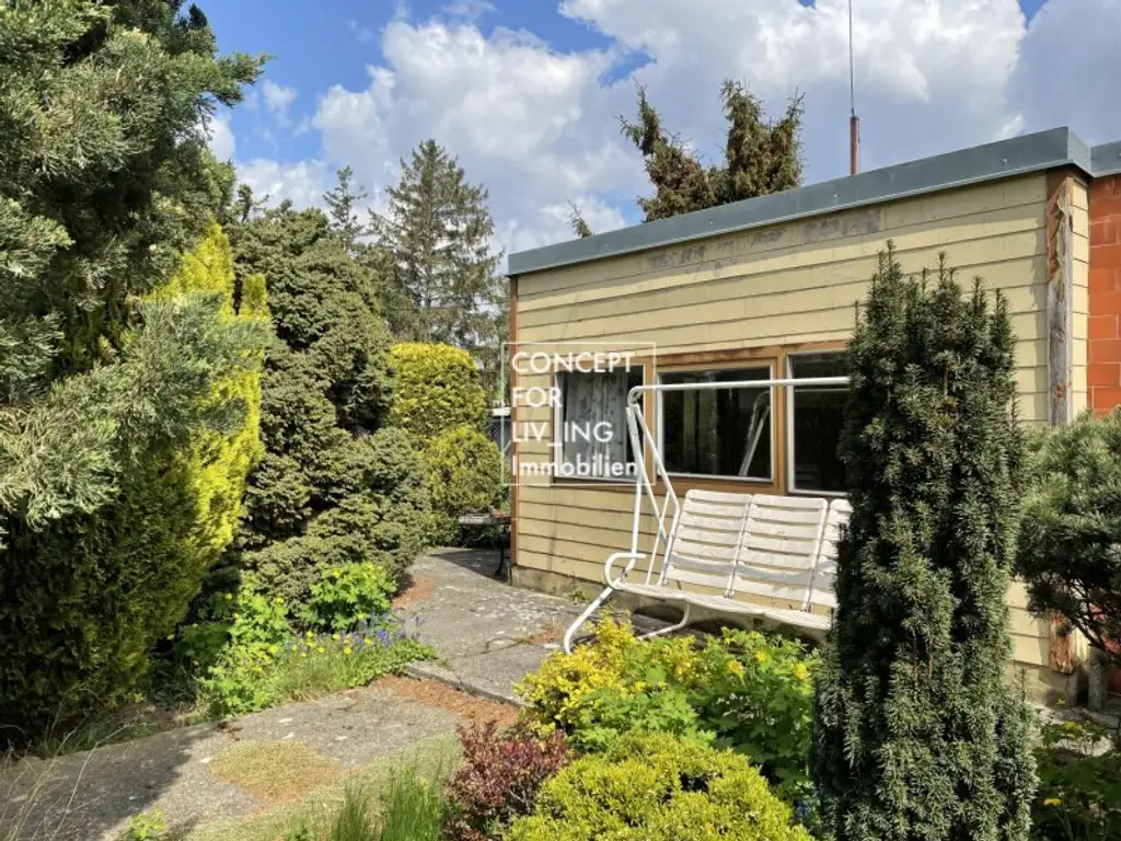 Haus & Garten 712m2 | nahe Naturpark & Grünoase Liesing | 2-3 Wohneinheiten | 2 Nebengebäude | Garage | ideal für Immobilienprojekt