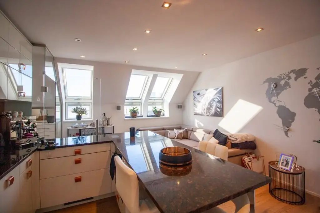 Modernes Maisonette-Juwel mit Terrasse im 3. Bezirk – Tischlerküche, 2 Bäder & Klimaanlage