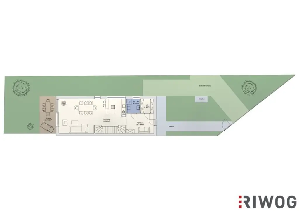 Erstbezug nach Errichtung | Doppelhaus mit 5 Zimmern | vollunterkellert | Luftwärmepumpe | schlüsselfertige Option