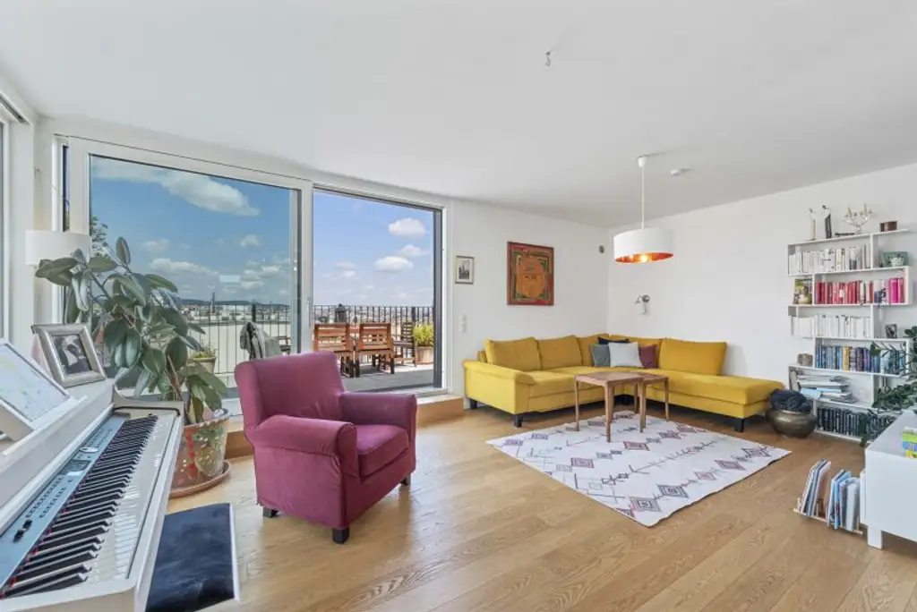 Exklusives Penthouse über den Dächern von Meidling