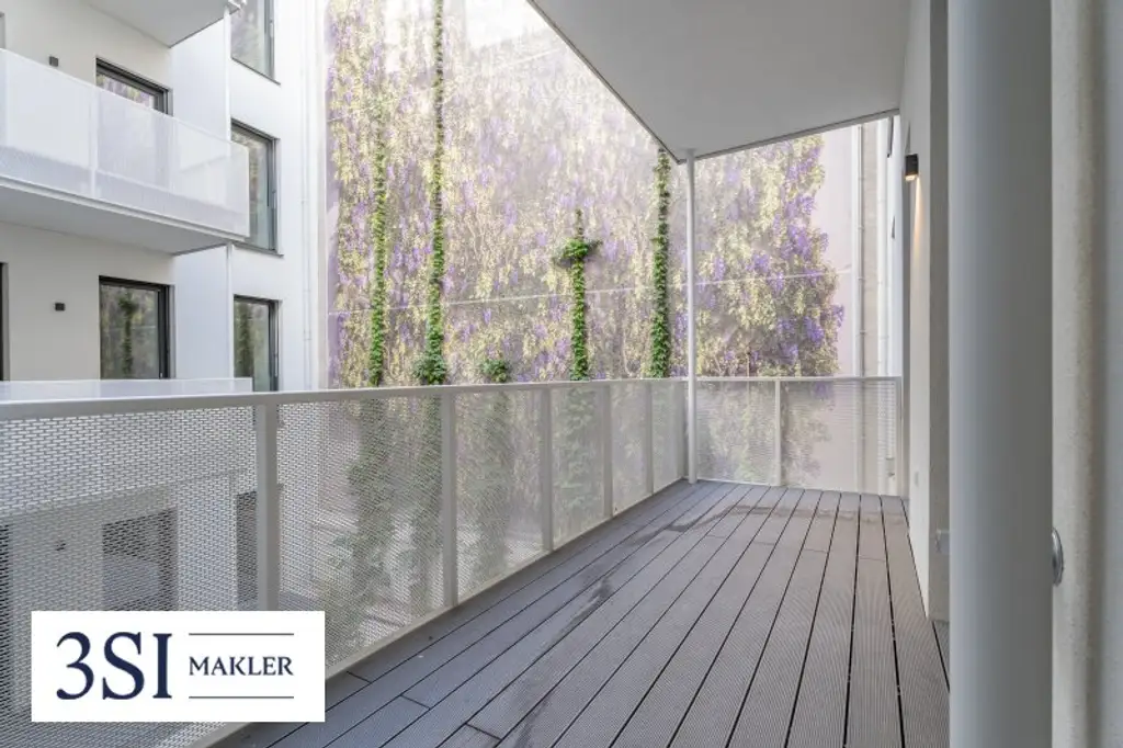 Moderne 2-Zimmer-Wohnung mit Balkon