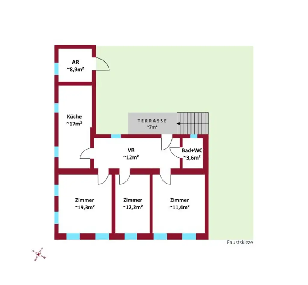 Vielseitige Möglichkeiten: Sanierung, Neubau, Teilung I Leben im Grünen & doch super Anbindung I