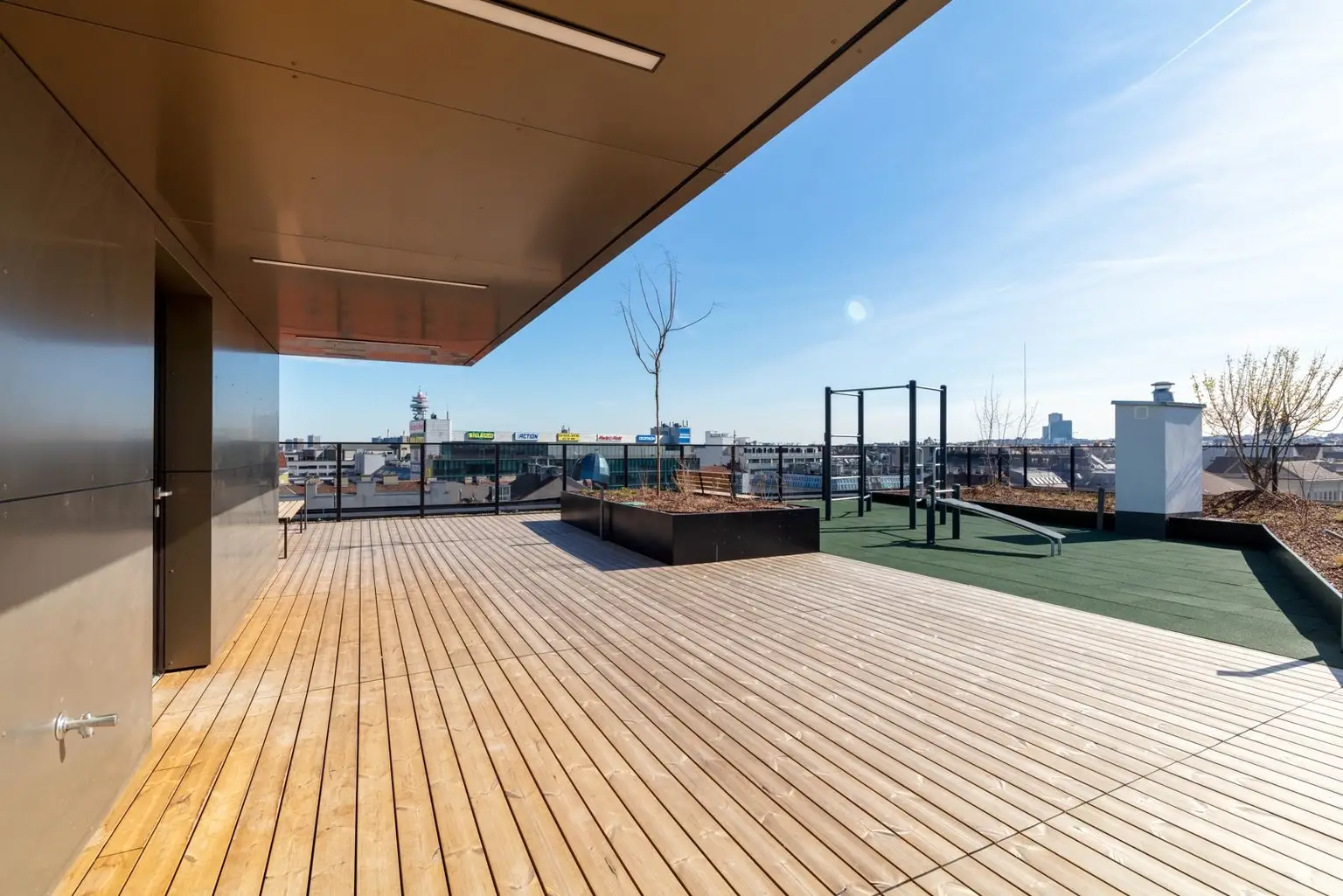 Dachgeschoss-Maisonette mit Garten direkt bei U1 Hauptbahnhof - Neubau Erstbezug + Jahreskarte Öffis