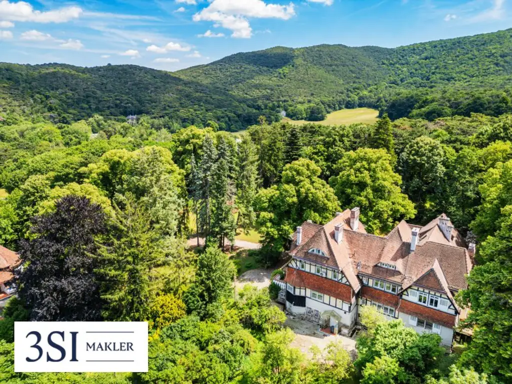 Exklusive Liegenschaft mit zwei Villen und großem Privatpark in Mödling