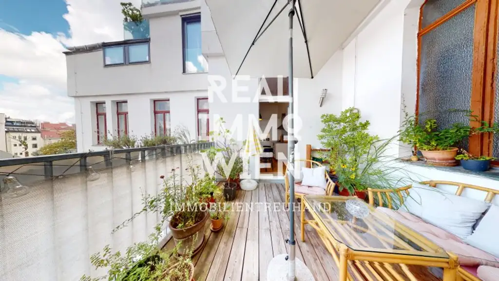 Schottenfeldgasse -  Wunderschöne Wohnung mit Balkon