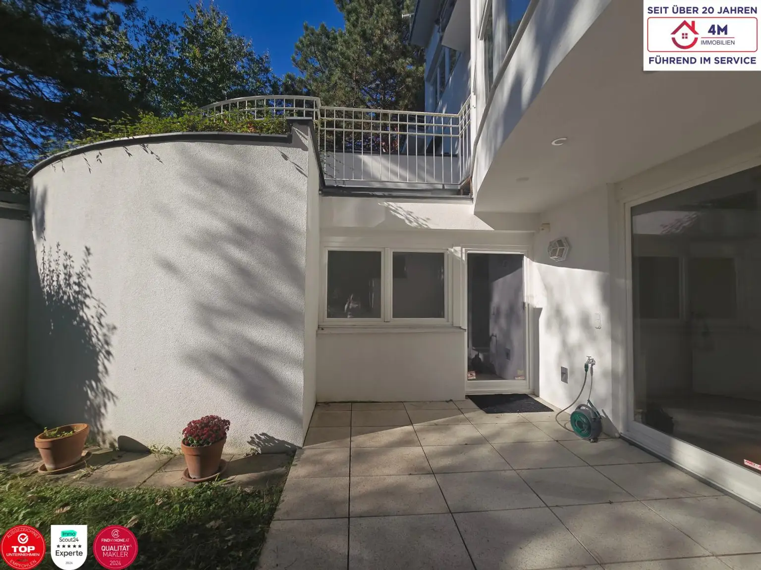 Exklusive Garten-Maisonettewohnung mit  2 Terrassen  und Garage am Küniglberg 🏡