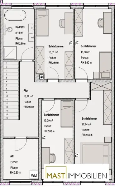 *NEU* belagsfertige 4-5-Zimmer Reihenhäuser in Strasshof – Wohnen im Grünen bei Wien!